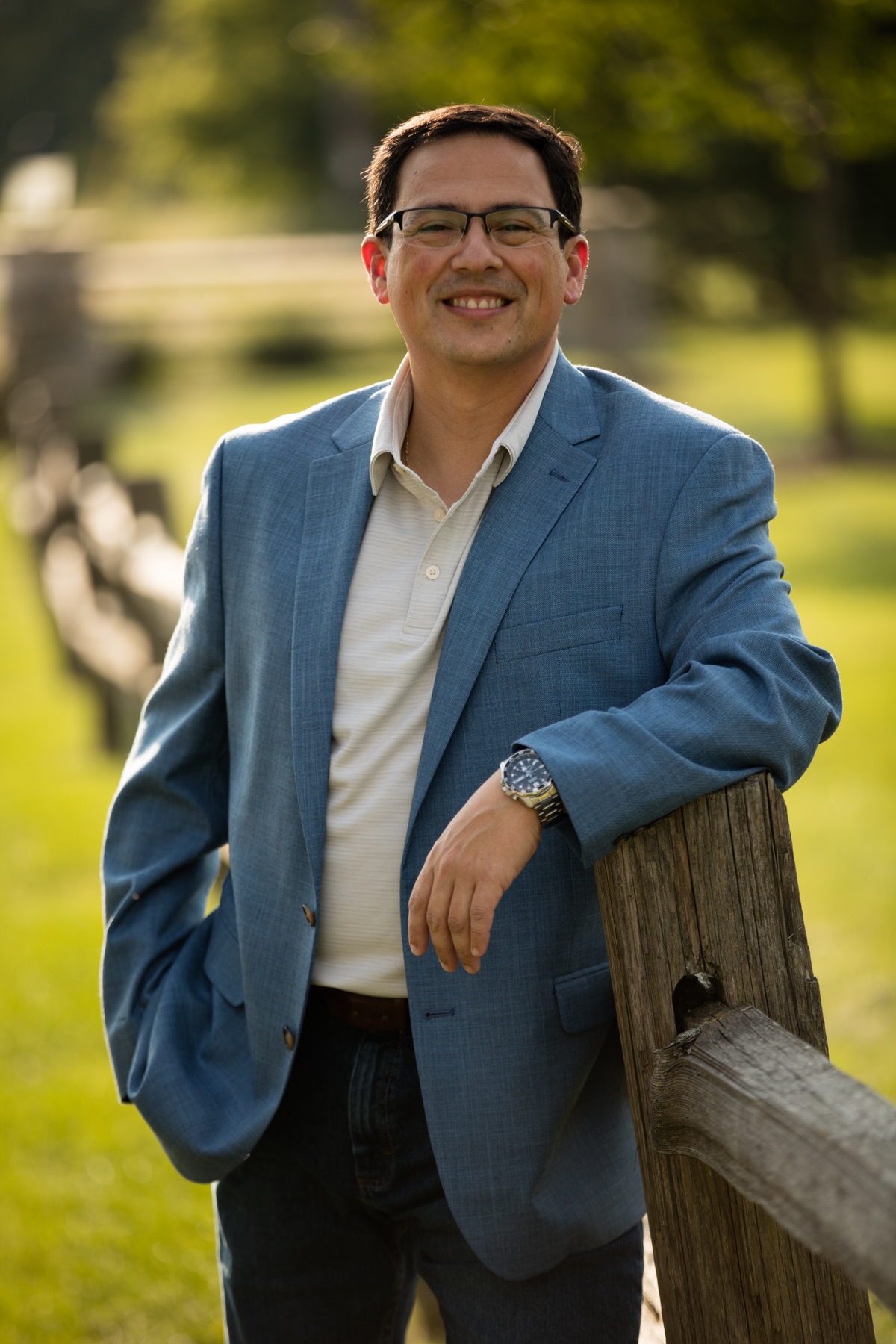 Dr. Morris De Leon, founder of Growing Smiles