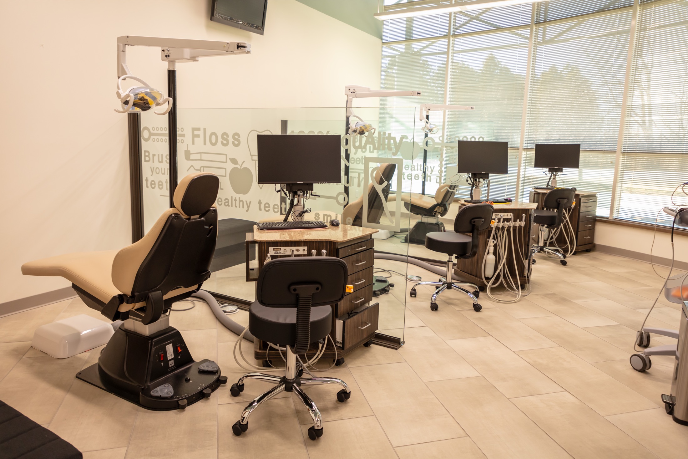 New treatment room inside Growing Smiles